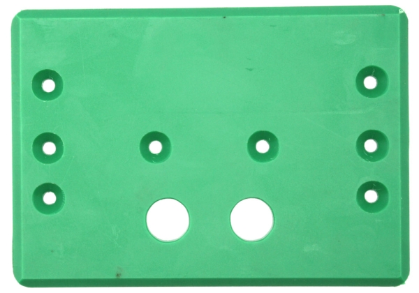 Plastikskate grün für Antriebsbogen